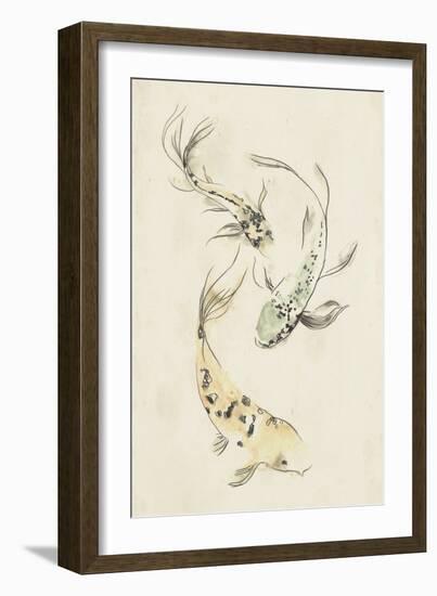 Koi Dance II-June Vess-Framed Art Print