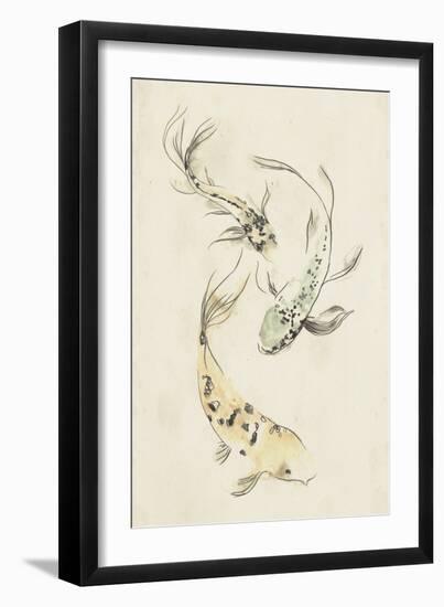 Koi Dance II-June Vess-Framed Art Print