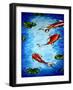 Koi Delight-Megan Aroon Duncanson-Framed Art Print