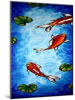 Koi Delight-Megan Aroon Duncanson-Mounted Art Print