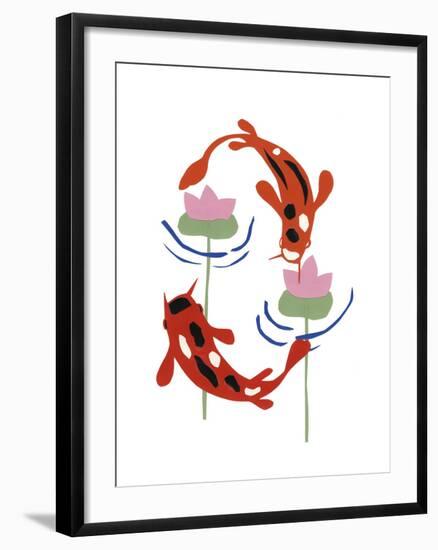 Koi Fantasy I-Alicia Ludwig-Framed Art Print