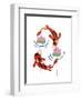 Koi Fantasy I-Alicia Ludwig-Framed Art Print