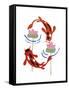 Koi Fantasy I-Alicia Ludwig-Framed Stretched Canvas