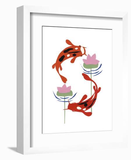 Koi Fantasy II-Alicia Ludwig-Framed Art Print