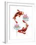 Koi Fantasy II-Alicia Ludwig-Framed Art Print