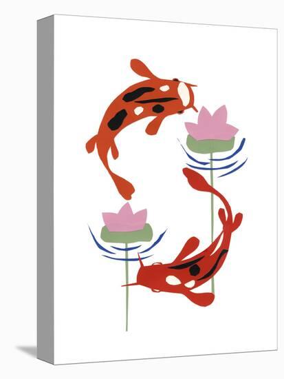 Koi Fantasy II-Alicia Ludwig-Stretched Canvas