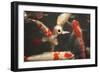 Koi II-Karyn Millet-Framed Photographic Print