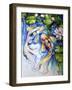 Koi Koi and Lily-Marcia Baldwin-Framed Art Print