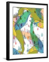 Koi Patterns 1-Jan Weiss-Framed Art Print