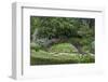 Koi Pond in Formal Garden-dbvirago-Framed Photographic Print