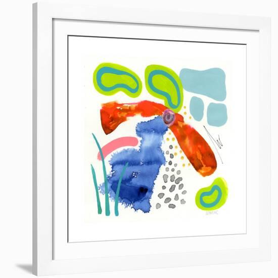 Koi Pond-Wyanne-Framed Giclee Print