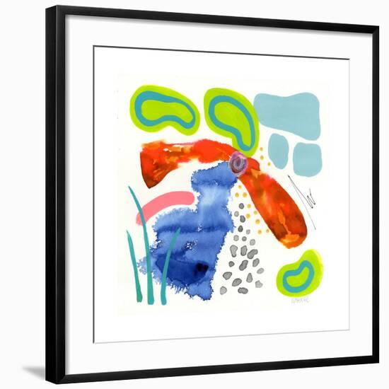 Koi Pond-Wyanne-Framed Giclee Print