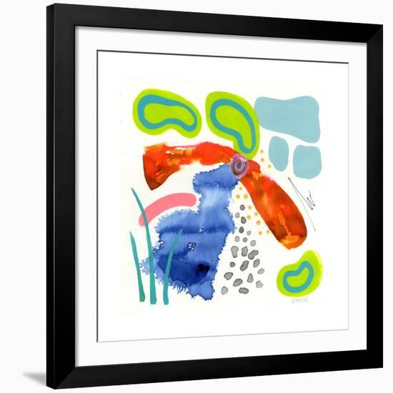 Koi Pond-Wyanne-Framed Giclee Print