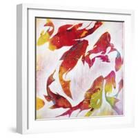 Koi Pond-Liz Jardine-Framed Art Print