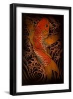 Koi-Clark North-Framed Art Print