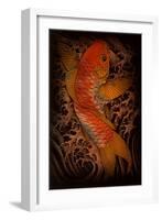 Koi-Clark North-Framed Art Print