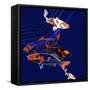 Koi-Anna Platts-Framed Stretched Canvas