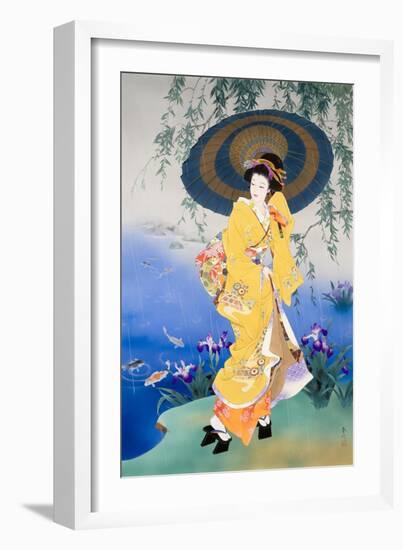 Koi-Haruyo Morita-Framed Art Print