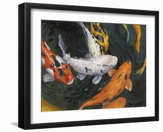 Koi-Stephen Stavast-Framed Giclee Print