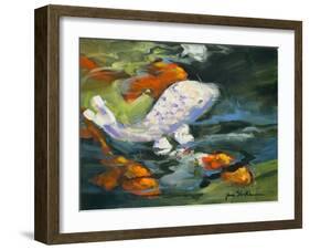 Koi-Jane Slivka-Framed Art Print