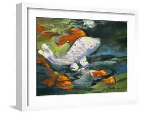 Koi-Jane Slivka-Framed Art Print