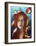 Koi-Leah Saulnier-Framed Giclee Print