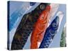 Koinobori, or Carp Streamers, Seen Throughout Japan around Children's Day, May 5Th, Japan-null-Stretched Canvas