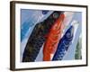 Koinobori, or Carp Streamers, Seen Throughout Japan around Children's Day, May 5Th, Japan-null-Framed Photographic Print