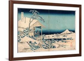 Koishikawa Yuki No Ashita-Katsushika Hokusai-Framed Giclee Print