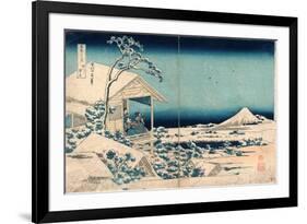 Koishikawa Yuki No Ashita-Katsushika Hokusai-Framed Giclee Print