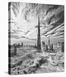 Super Skyline-Koji Tajima-Framed Giclee Print