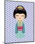 Kokeshi 1-Ladyleia-Mounted Art Print