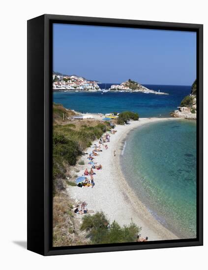 Kokkari, Samos, Aegean Islands, Greece-Stuart Black-Framed Stretched Canvas