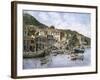 Kokkari Samos, Greece, Fisherman's Corner-Stanton Manolakas-Framed Giclee Print