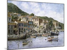 Kokkari Samos, Greece, Fisherman's Corner-Stanton Manolakas-Mounted Giclee Print