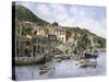 Kokkari Samos, Greece, Fisherman's Corner-Stanton Manolakas-Stretched Canvas