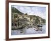 Kokkari Samos, Greece, Fisherman's Corner-Stanton Manolakas-Framed Giclee Print