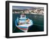 Kokkari Waterfront, Samos, Aegean Islands, Greece-Walter Bibikow-Framed Photographic Print