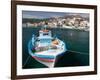 Kokkari Waterfront, Samos, Aegean Islands, Greece-Walter Bibikow-Framed Photographic Print