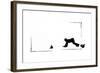 Koko Accidentally Trips Up a Policeman-Mary Baker-Framed Giclee Print