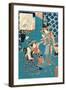 Kokonoe No Hanashi, Tale of the Courtesan Kokonoe. 1860., 1 Print : Woodcut, Color ; 36.8 X 24.9-Utagawa Toyokuni-Framed Giclee Print