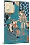 Kokonoe No Hanashi, Tale of the Courtesan Kokonoe. 1860., 1 Print : Woodcut, Color ; 36.8 X 24.9-Utagawa Toyokuni-Mounted Giclee Print