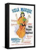 Kola Marque Tonique et Apertif-Jules Ch?ret-Framed Stretched Canvas