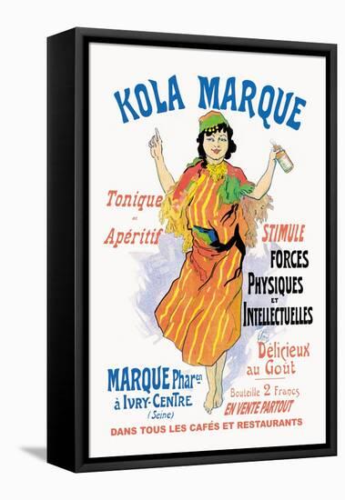 Kola Marque Tonique et Apertif-Jules Ch?ret-Framed Stretched Canvas
