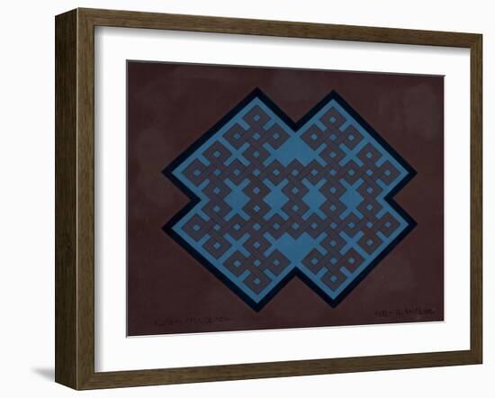 Kolam Malta, 2007-Peter McClure-Framed Giclee Print