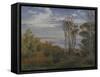 Kolås Wood. Vejrhøj, 1846-Johan Thomas Lundbye-Framed Stretched Canvas