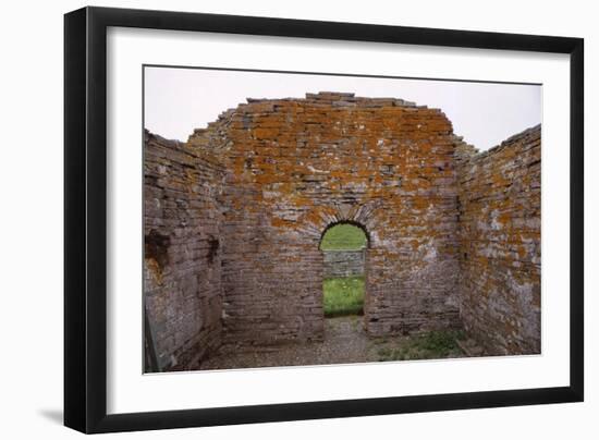 Kolbein Krugas Chapel, c1145, Isle of Wyre, Orkney, Scotland, 20th century-CM Dixon-Framed Giclee Print