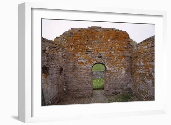 Kolbein Krugas Chapel, c1145, Isle of Wyre, Orkney, Scotland, 20th century-CM Dixon-Framed Giclee Print