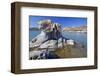 Kolimbithres Beach at Naoussa Bay, Island of Paros, Cyclades, Greece-null-Framed Art Print