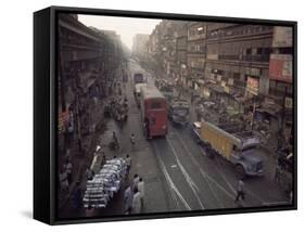 Kolkata (Calcutta), West Bengal State, India-John Henry Claude Wilson-Framed Stretched Canvas